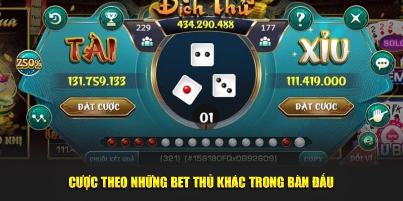 cuoc theo nhung bet thu khac trong ban dau